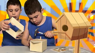 Building a bird house!!!
