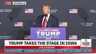 President Donald J. Trump in Ottumwa, IA