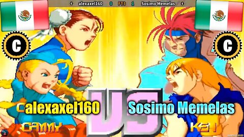 X-Men vs. Street Fighter (alexaxel160 Vs. Sosimo Memelas) [Mexico Vs. Mexico]