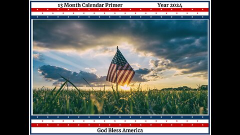 13 Month Primer Based on the Bible of 1775 PDF Download Available in the Description