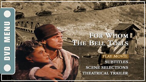 For Whom the Bell Tolls - DVD Menu