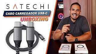 Cabo Carregador Usb-c da SATECHI - UNBOXING #macmasi #satechi