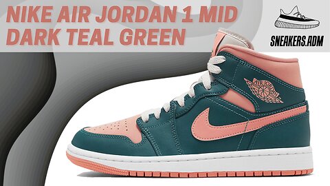 Nike Air Jordan 1 Mid Dark Teal Green (W) - BQ6472-308 - @SneakersADM