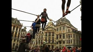 Tightrope Walking World Record