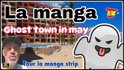 It’s a ghost town 👻la manga strip mar menor murcia spain