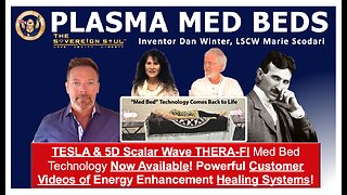 PLASMA MED BEDS – Beat Cabal Sorcery & Enjoy TESLA 5D Scalar Wave Energy Enhancement HEALING Systems