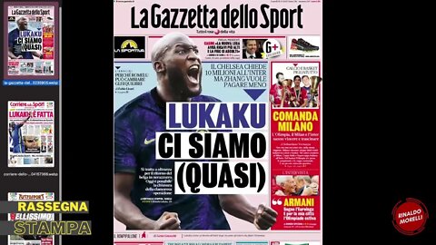 Cardinale-Milan e la raccolta fondi, Lukaku ci siamo. Rassegna Stampa Sportiva ep.84 | 20.06.2022