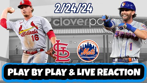 St Louis Cardinals vs New York Mets Live Reaction | MLB | Spring Training | Cardinals vs Mets