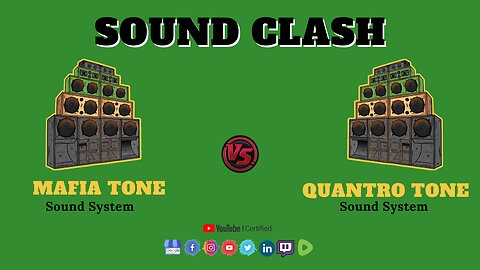 Exclusive Foundation Reggae DUB FI DUB Mafia Tone Sound System vs Quantro Tone Sound System Live