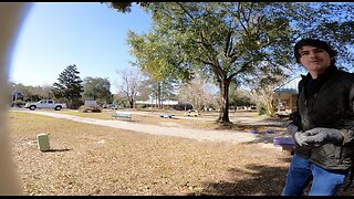 Univ of West Florida: Storms Shut Down Campus Till Noon, Much of the Campus Like A Ghost Town, High Winds Nearly Blow Me Over