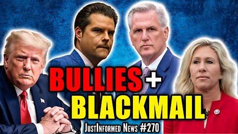 RINO TRAITORS Use BLACKMAIL & INTIMIDATION To STEAL House Leadership? | JustInformed News #270