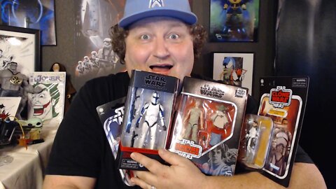 TOY HAUL! , STAR WARS BLACK SERIES, STAR WARS THE VINTAGE COLLECTION