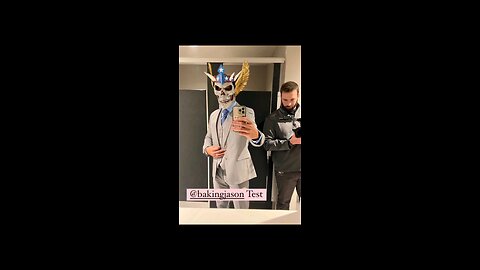 Cody Rhodes WrestleMaina Mask Made By Guy That Made Bray Wyatt Mask