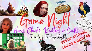 Friday Games Night with Friends & Laughter