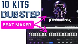 Dubstep Drum VST - BERSERK Sound Demos - How TO Produce Dubstep Fast - UJAM Beatmaker