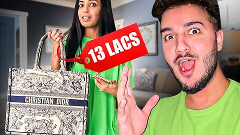 HER BAG is Rs.13,00,000 (13 LAKH)" | Shahveer Jafry