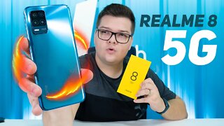 Realme 8 5G - O NOVO SMARTPHONE COM 5G MAIS BARATO DO BRASIL!