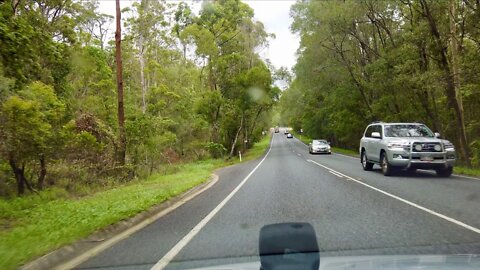 Driving in Australia || The Gold Coast Hinterland