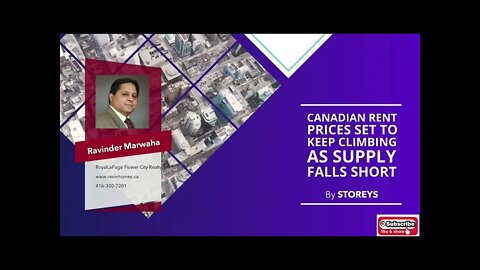 Canadian Rent Prices Set to Keep Climbing as Supply Falls Short || Canada Housing News ||