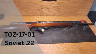 TOZ-17-01; a Soviet .22 bolt action rifle made by Tula