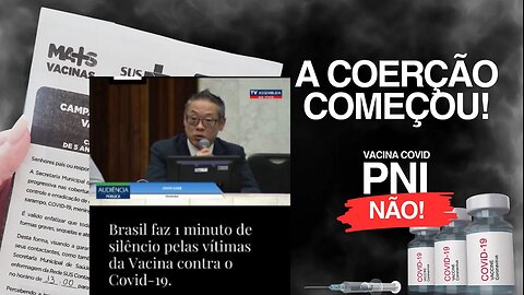 Brazil: 1 minute of silence for the victims of the Covid vaccine (Legislative Assembly of Paraná )
