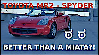 2000 Toyota MR2 Spyder -- The Under Rated Quickness