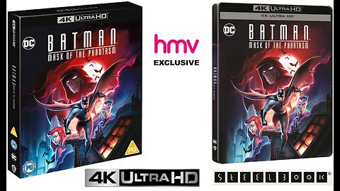 Batman: Mask of the Phantasm [*HMV Exclusive* Limited Edition 4K Ultra HD Steelbook with Comic]