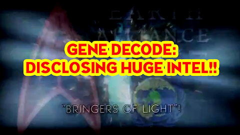 Gene Decode Time Travel - The Plan To Save The World..