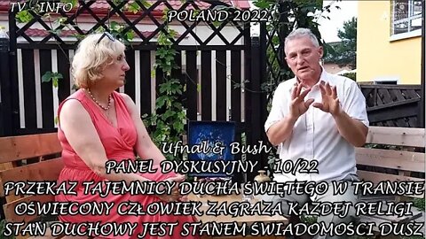 PRZEKAZ TAJEMNICY DUCHA ŚWIĘTEGO W TRANSIE - OŚWIECONY CZŁOWIEK ZAGRAŻA KAZDEJ RELIGI /2022©TV- INFO