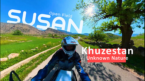 Susan an Unknown Open Field in Khuzestan, Iran | Motor Touring 2023
