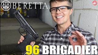 Beretta 96 Brigadier Border Marshal Review (Beefed Up 40 cal Beretta)