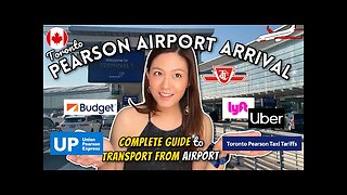 Transportation from Pearson International Airport ✈️ 5 options to plan your trip!