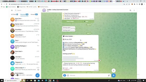 Want To Farm Zksync, Linea, Layerzero Airdrop On Many Wallets Fast And Free? Use This Telegram Bot!