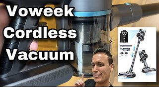 Voweek Cordless Vacuum Cleaner Tested