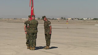 B-Roll MCAS Yuma change of command