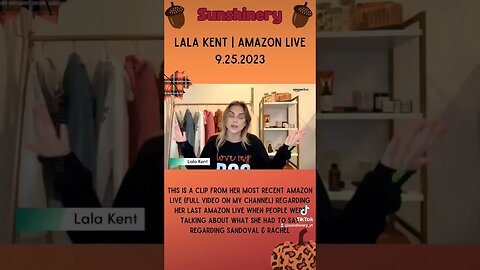 Lala Kent Amazon Live | Full video coming soon | Lala goes over what she said last live... #VPR
