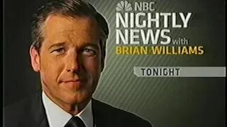 July 2007 - Brian Williams Nightly News Pet Promo