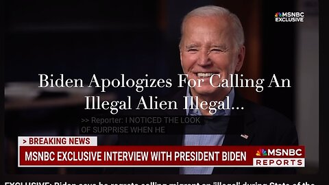 Biden Doesn’t Apologize For Mispronouncing Laken Riley’s Name…Apologizes For Calling Illegal Alien Illegal
