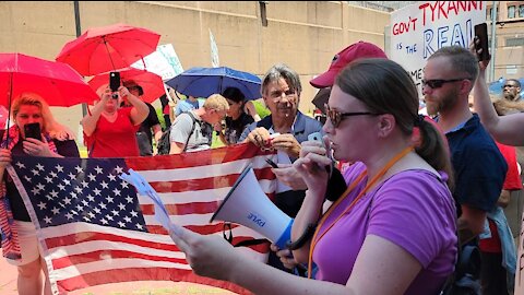 Look Ahead America Rally: DC Correctional Facility, American Gulag Speech