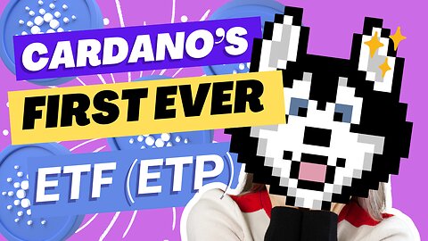 🟢💹#Cardano's FIRST Ever ETF is HERE!🚀 (or ETP?) X @WisdomTreeNews