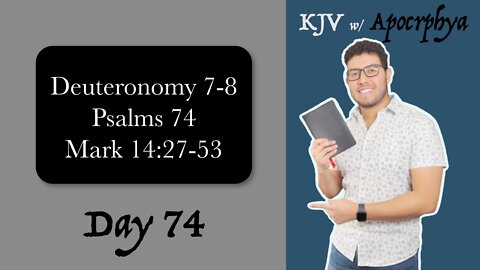 Day 74 - Bible in One Year KJV [2022]