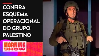 Exército de Israel divulga vídeo de túnel utilizado pelo Hamas