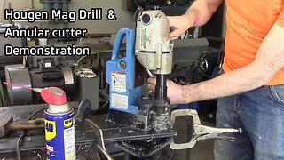 Hougen Mag Drill & Annular Cutter demonstration