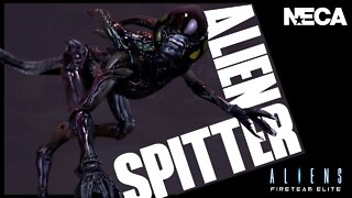 NECA Toys Aliens Fireteam Elite Spitter Alien Figure @The Review Spot
