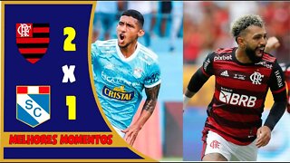 Flamengo 2 x 1 Sporting Cristal | Gols | Libertadores 2022