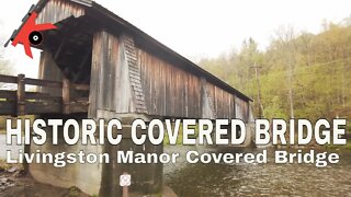 Livingston Manor Wooden Covered Bridge #bridgeporn #kovaction #packyourbag