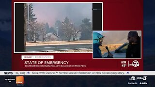Residents describe wildfire evacuation from Superior