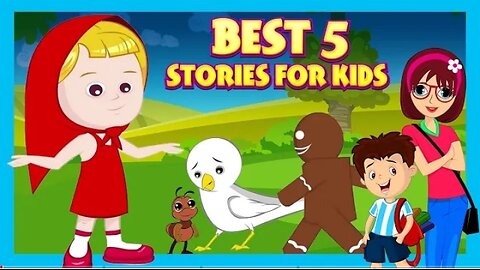 Best 5 Stories For Kids | English Stories for Kids | Bedtime Stories for Kids