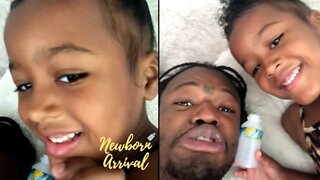 "Show Them Yo Ashanti's" DC Young Fly's Daughter Reveals Baby Hairs For Daddy! 💁🏾‍♀️