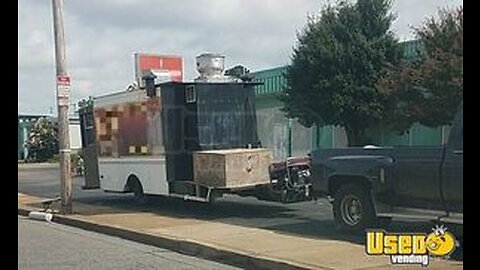 Turnkey Super Cool Truck to Mobile Barbecue Food Trailer Conversion for Sale in Tennessee